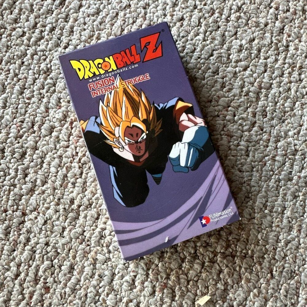 Dragon ball Z Fusion Internal Struggle VHS 2002